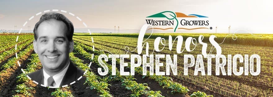 Steve Patricio Honored for Significant Contributions to Ag
