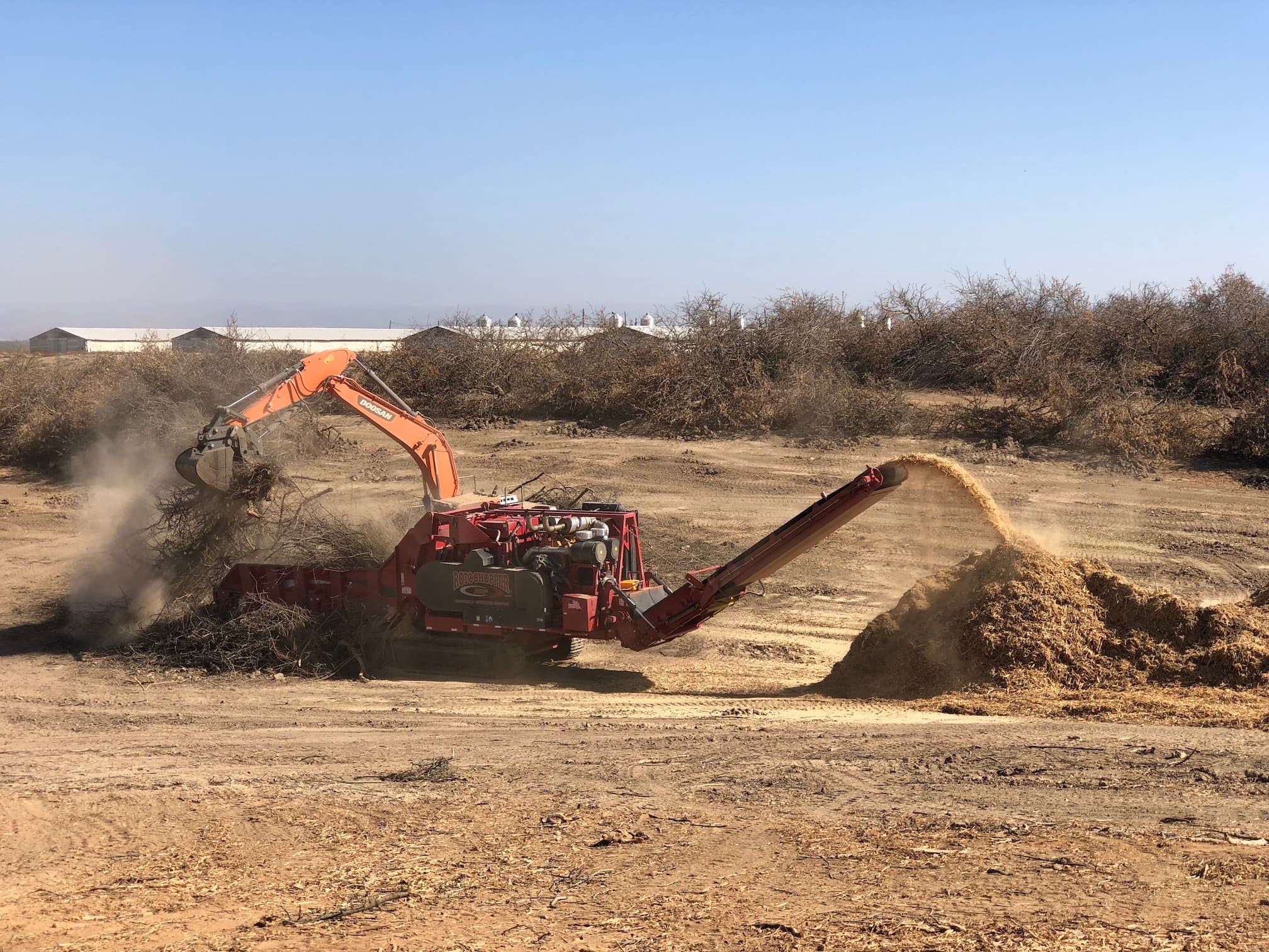 Almond Orchard Recycling a Climate-Smart Strategy
