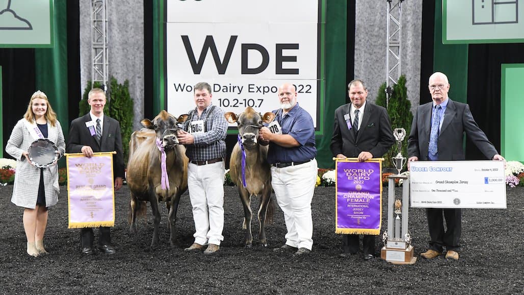 Another Clean Sweep for California’s Vierra Dairy Farms in International Jersey Show