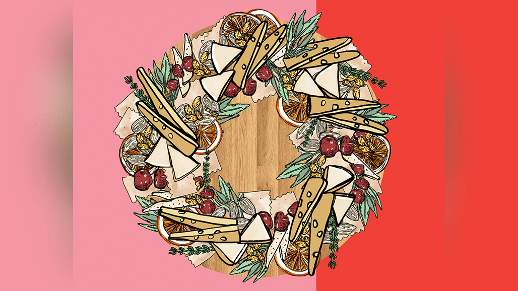 Real CA Milk Celebrates Season of Giving with California Cheese Wreath Kit