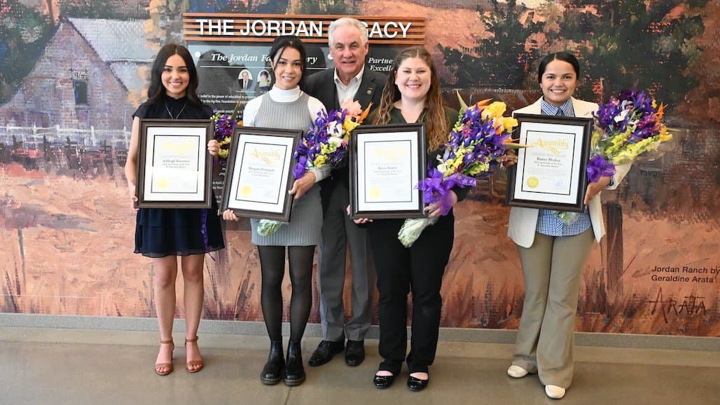 Students Recognized for Excellence in Support of Ag Industry