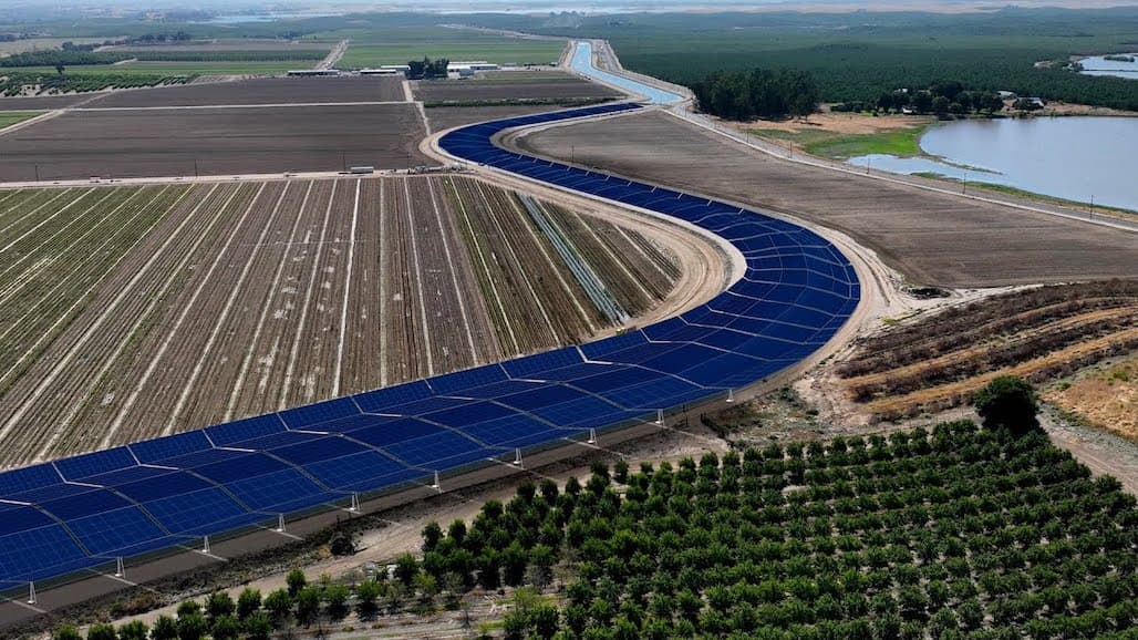 $15 Million Grant for Delta-Mendota Canal Floating Solar Project
