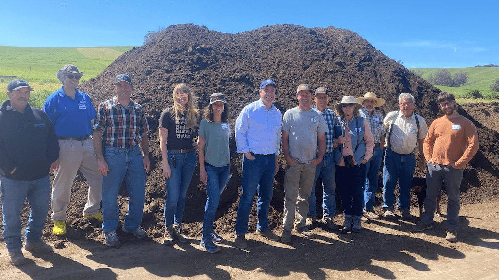 North Coast Dairies Reduce Methane, Produce Compost & Improve Soil Health