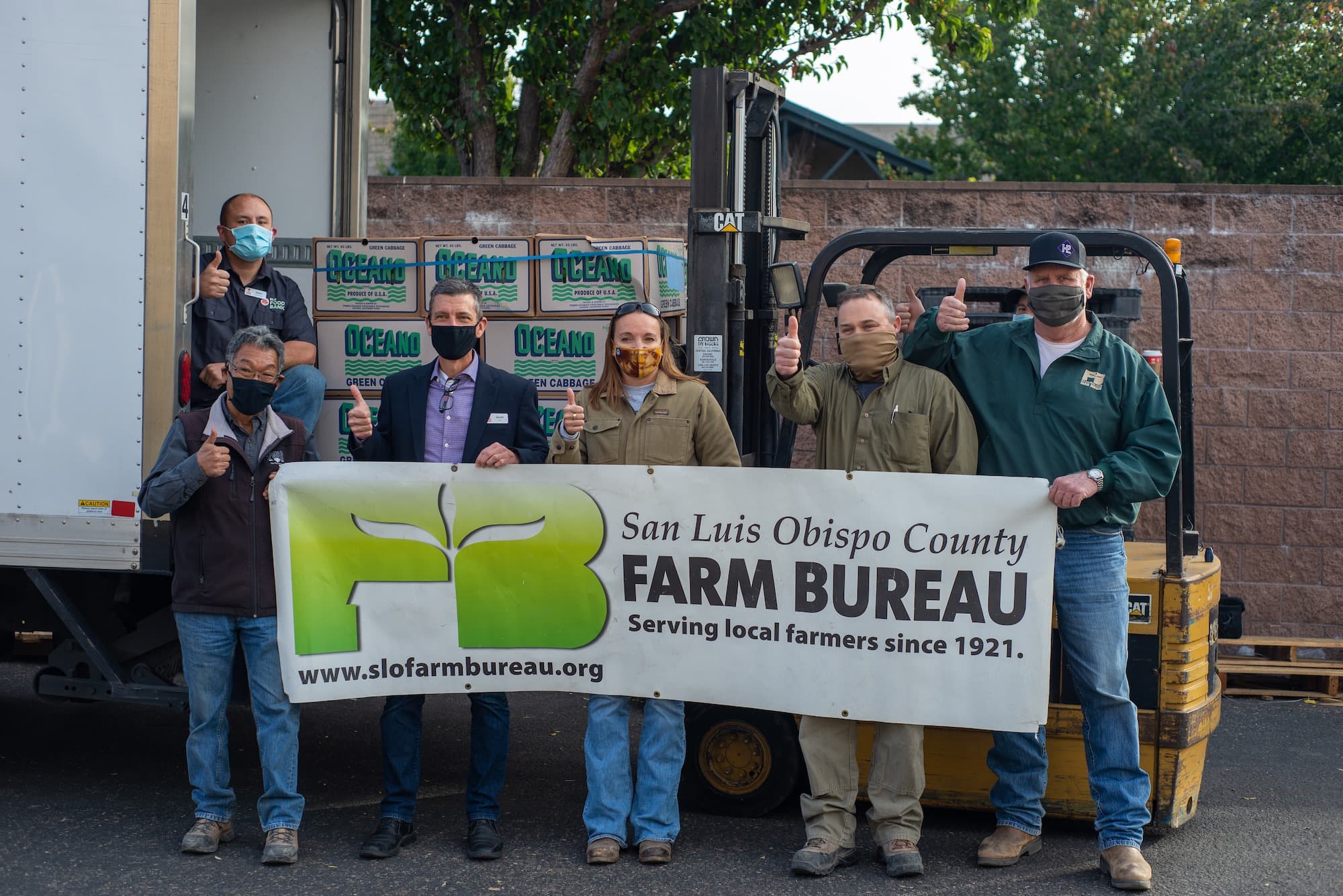 Farm Bureau & Pismo Oceano Vegetable Exchange Support SLO Food Bank