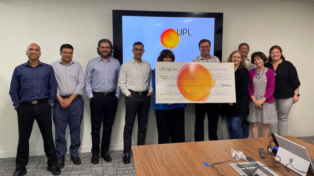 UPL North America Employees Raise $20,000 in Relief for Pandemic-Stricken India