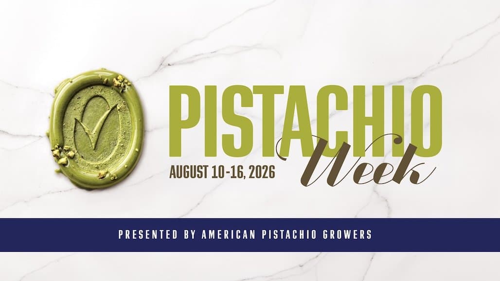 Pistachio Week Begins Aug. 10